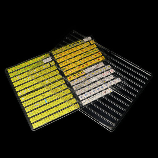 13mm Counters Tray: 24 Filas - Sin TAPA