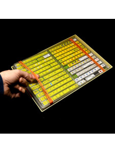 21mm Counters Tray: 24 Filas - Sin TAPA