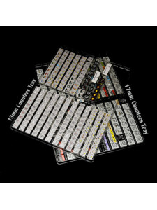 21mm Counters Tray: 24 Filas - Sin TAPA